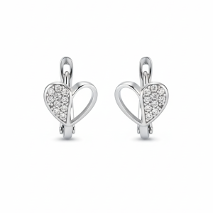 Минђуше у облику срца