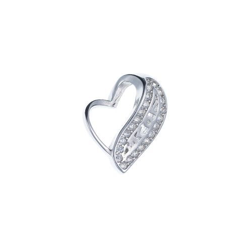 Privezak od srebra-Love Heart Pendant