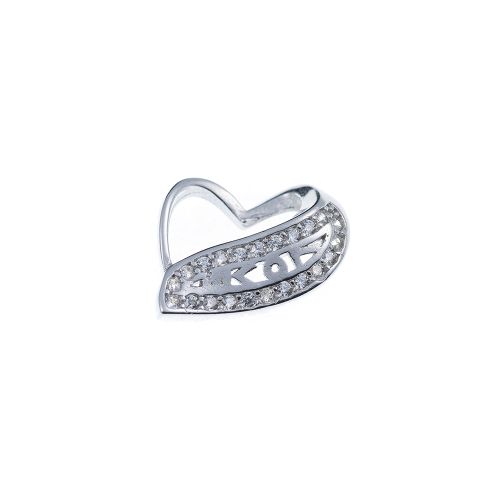 Privezak od srebra-Love Heart Pendant