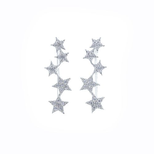 Минђуше пузавице са звездицама