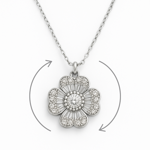 Lančić sa motivom deteline