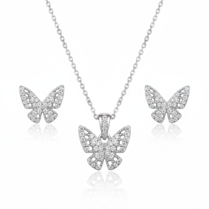 Комплет у облику лептира