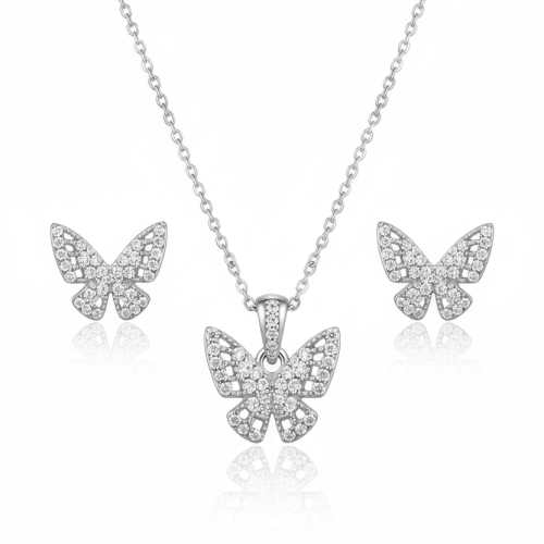 Комплет у облику лептира