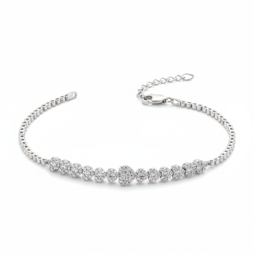 Glamurozni komplet sa cirkonima