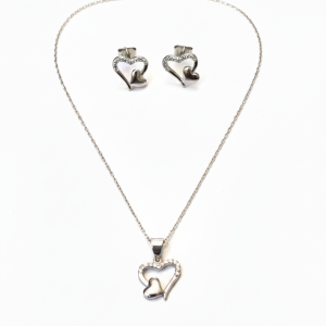 Комплет у облику срца