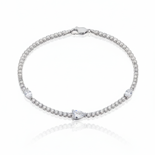 Elegantan srebrni set