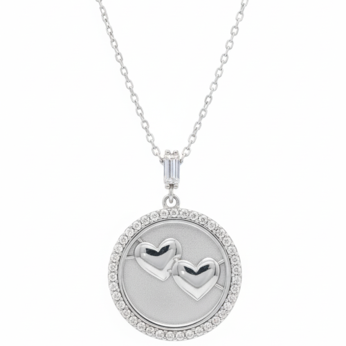 Lančić sa dva srca