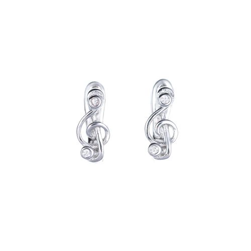 Минђуше у облику виолинског кључа