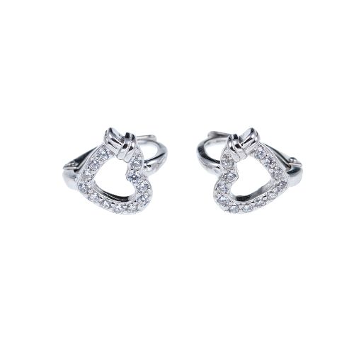Адорабле Хеарт Еаррингс сребрне минђуше