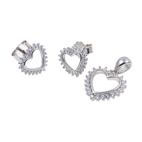 Komplet u obliku srca