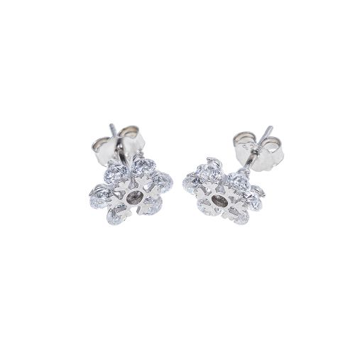 Minđuše od srebra – Snowflake Radiance Earrings