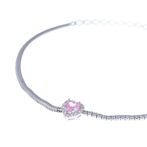 Ефектна наруквица са цирконима