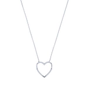 Ланчић са привеском у облику срца