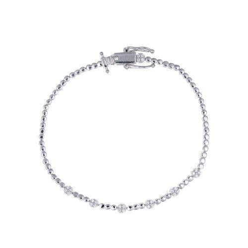 Богата наруквица са цирконима