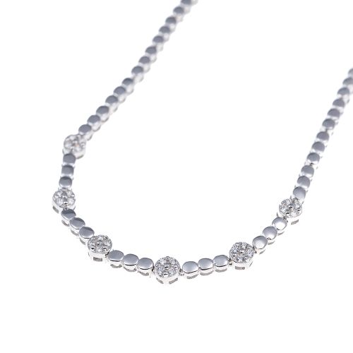 Богата наруквица са цирконима