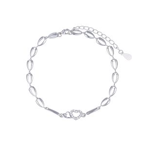 Богата наруквица са срцима