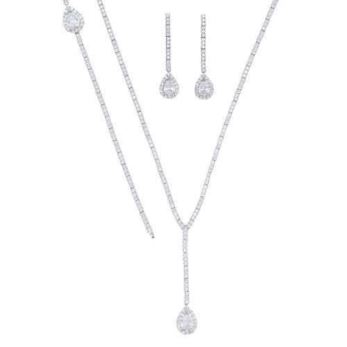 Luksuzni komplet sa cirkonima