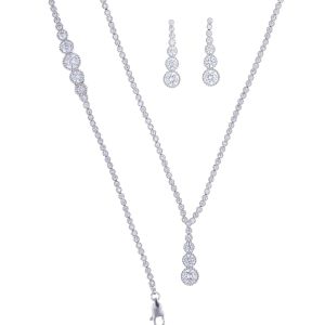 Гламурозни комплет са цирконима