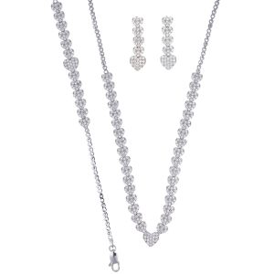 Glamurozni komplet sa cirkonima