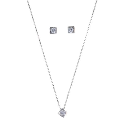 Дискретан комплет са цирконима