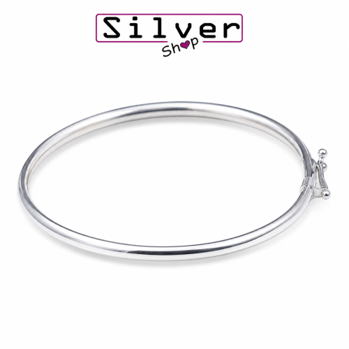 Čvrsta narukvica od srebra – Silver Bangle