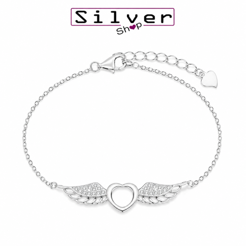 Narukvica od srebra-Angel Wings Bracelet