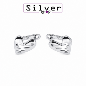 Минђуше од сребра - Урбан Хеарт Еаррингс
