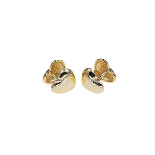 Minđuše od srebra – Golden Heart Glow