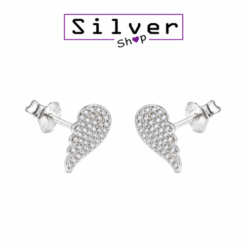 Minđuše od srebra – Angel Wings Touch