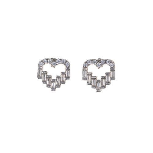 Minđuše od srebra – Valentin Prism Studs