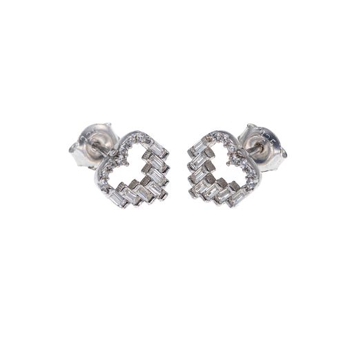 Minđuše od srebra – Valentin Prism Studs