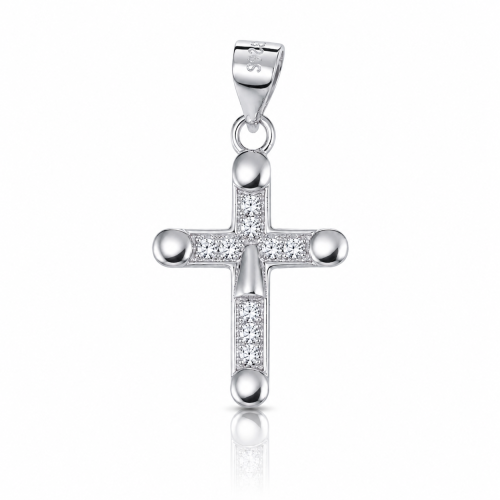Privezak od srebra-Classic Cross Pendant