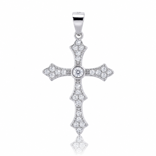 Privezak od srebra-Elegant Christian Jewelry