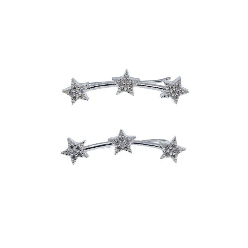Minđuše od srebra – Stellar Pavé Climbers