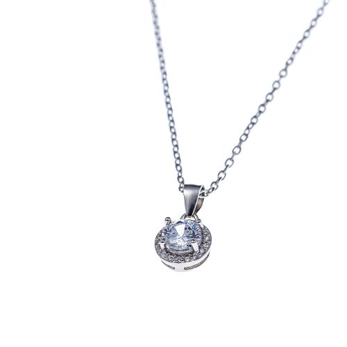 Lančić sa jednim cirkonom