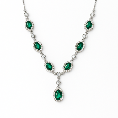 Elegantan komplet u zelenoj boji