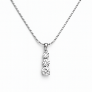 Сајлица са привеском украшеним цирконима