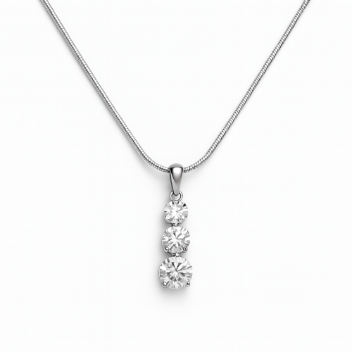 Sajlica sa priveskom ukrašenim cirkonima