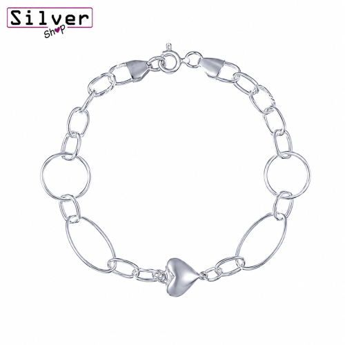 Narukvica od srebra – Love Link Chain