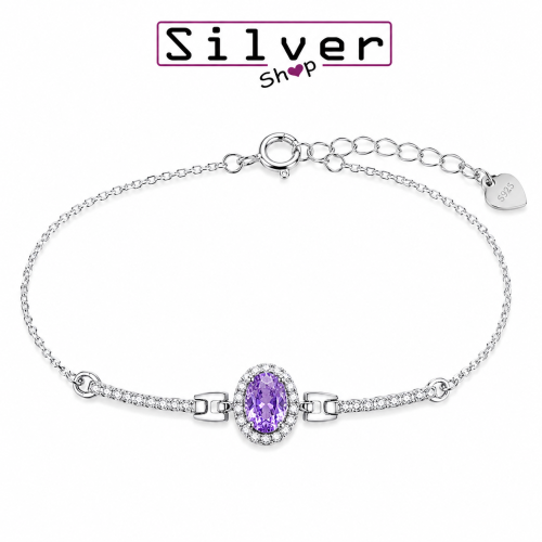 Narukvica od srebra – Majestic Purple
