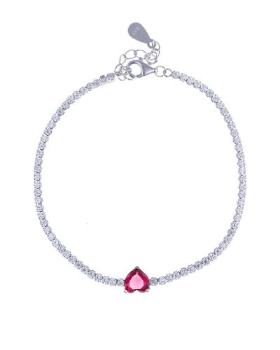 Narukvica sa roze srcem