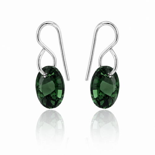 Minđuše od srebra-Natural Elegance Sparkle