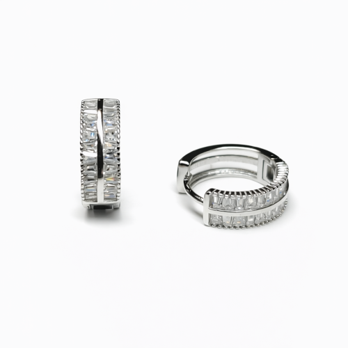 Minđuše od srebra – Gleaming Duo