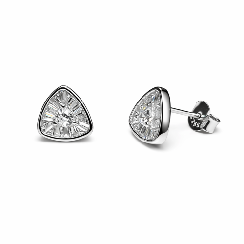 Minđuše od srebra – Brilliance Triangle