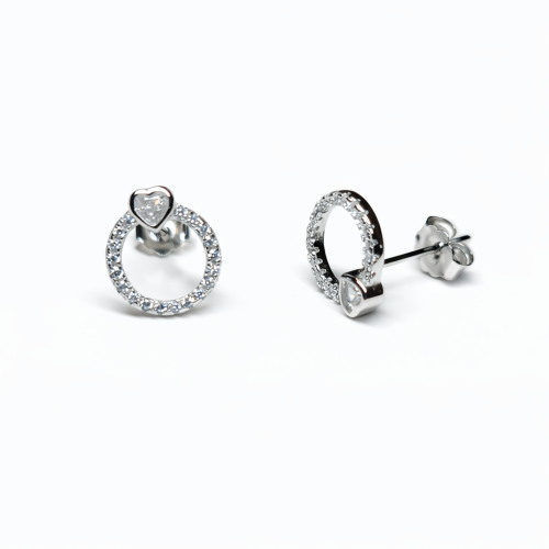 Circle of Love Earrings