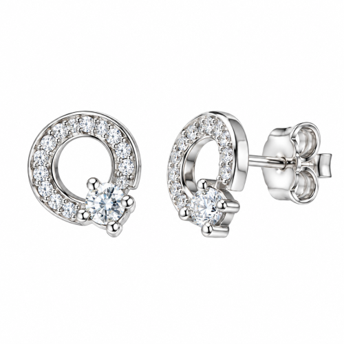 Minđuše od srebra- Sparkling Charm