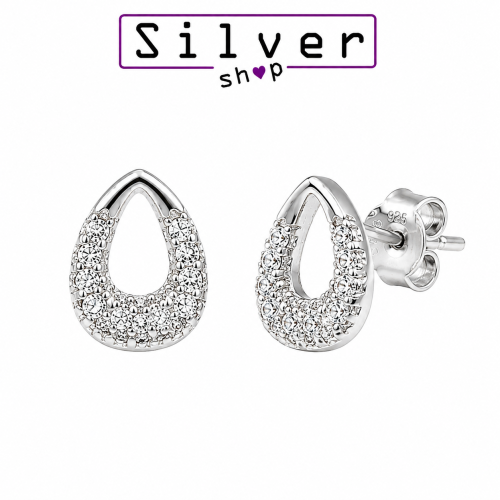 Minđuše od srebra – Crystal Drop Earrings